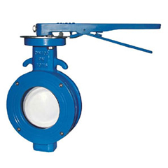 D72X手动对夹式电动软密封蝶阀